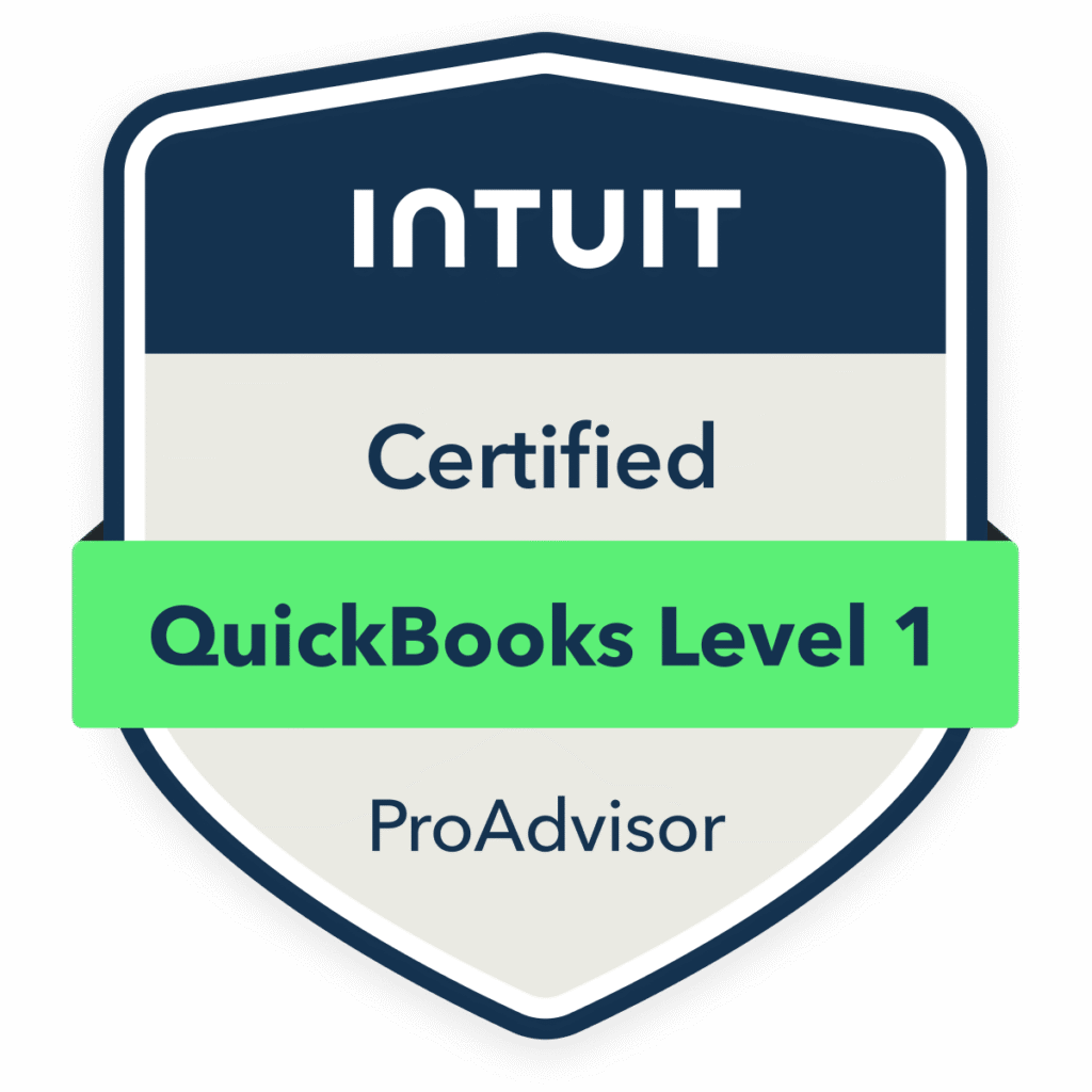 Certified Quick Books Pro Advisor